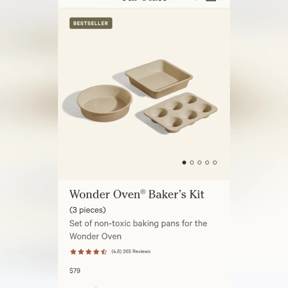 OUR Place Premium  Bakeware Set In Spice